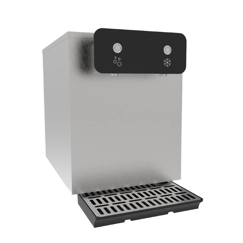 2 বোতাম কাউন্টারটপ স্পার্কলিং জল বিতরণকারী 